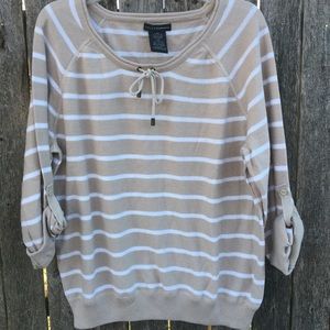 Grace Elements Sweater. Neutral colors. Size XXL.